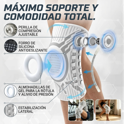 Rodillera Compresiva Ajustable Brevya™